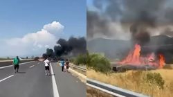 Destin tragic pentru 3 persoane care mergeau în vacanță la mare! Au murit pe loc, în drum spre Thassos, după ce un TIR a intrat cu viteză într-o coloană de mașini aflate la bariera de taxare