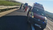 Imagini de la locul accidentului