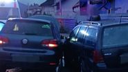 Imagini de la locul accidentului