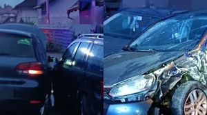 Imagini de la locul accidentului