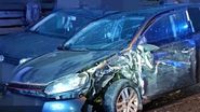 Imagini de la locul accidentului
