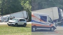 Cinci persoane au murit, iar alte câteva zeci au fost rănite, în urma unui teribil accident rutier, în New York! Un autocar cu turiști s-a răsturnat pe autostradă