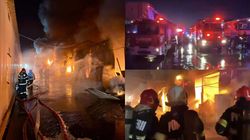 Dragonul Roșu, mistuit de un incendiu uriaș! Pompierii au luptat o noapte întreagă cu flăcările: a fost emis RO-Alert. O mulțime de bunuri, distruse de foc