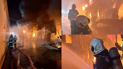 Pericolul de la Dragonul Roșu nu a trecut! Pompierii nu au reușit să stingă focul nici la mai bine de 18 ore de la izbucnirea incendiului