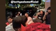 Betty Salam și Roberto Tudor s-au sărutat în fața tuturor