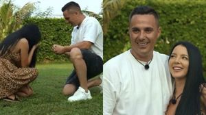 Încă o logodnă la „Insula Iubirii”! George Vornicu a cerut-o în căsătorie pe Ionela Coșa. Bruneta, emoționată până la lacrimi când și-a văzut iubitul în genunchi: „Nu mă așteptam”