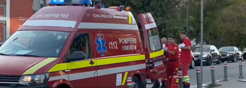 Imagini de la locul incidentului
