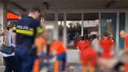 Imagini de la locul incidentului