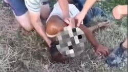 Nepalez, prăbușit pe marginea drumului