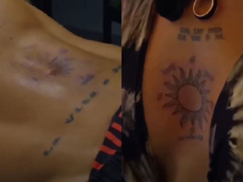Tatuajele pe care și le-au făcut Diandra și Andrei la Insula Iubirii