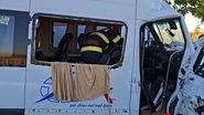 Imagini de la locul accidentului