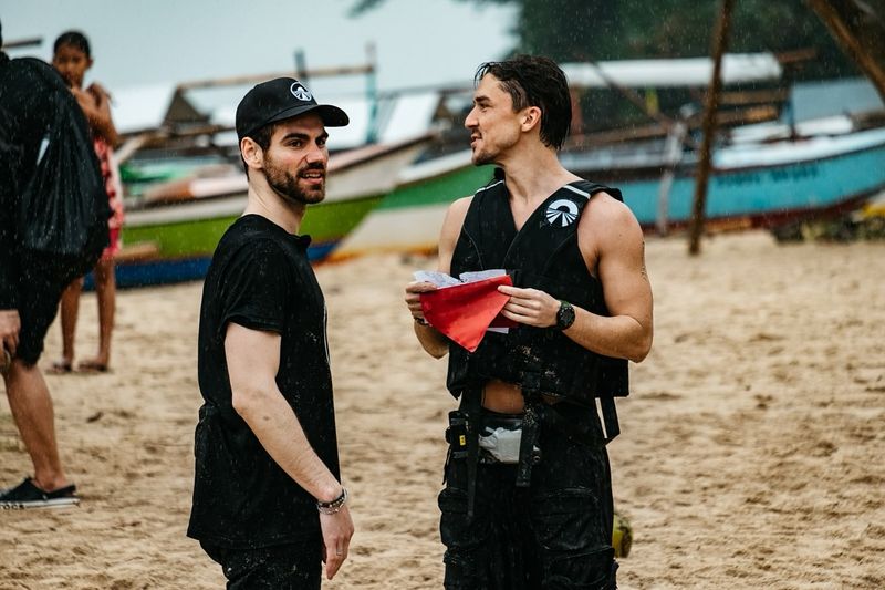 Emil Rengle și Alejandro Fernandez la Asia Express Emil Rengle și Alejandro Fernandez la Asia Express