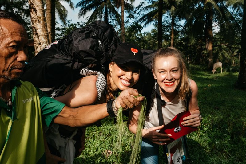 Cristina Postu și Alina Pușcău la Asia Express