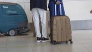 Ilie și Ioana Năstase, în aeroport