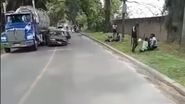Imagine de la locul accidentului în care a murit fotbalistul de 16 ani
