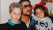 Norman, bărbatul mort la înmormântare, alături de fiul lui, David, și fiica, Chantelle