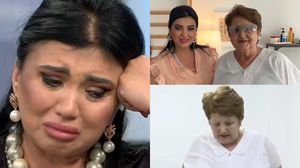 Adriana Bahmuțeanu și mama ei