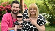 Alex Dobrescu și Cristina Cioran alături de fiica lor