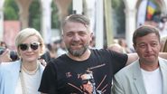 Actorii Rodica Lazar, Alin Panc și Sandu Pop