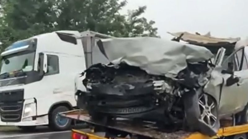 Imagine de la locul tragediei