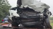 Imagine de la locul tragediei