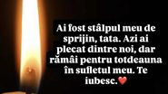 Postarea făcută de Olga Barcari