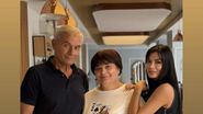Olga Barcari și părinții ei