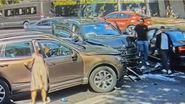 Imagine de la locul accidentului în care a fost implicat Toto Dumitrescu