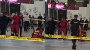 Imagini de la locul incidentului