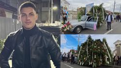 Lacrimi și strigăte de jale în Craiova, la câteva zile după conflictul sângeros din trafic! Auraș, tânărul ucis în altercație, a fost condus pe ultimul drum! Cine și-a făcut apariția la înmormântare?
