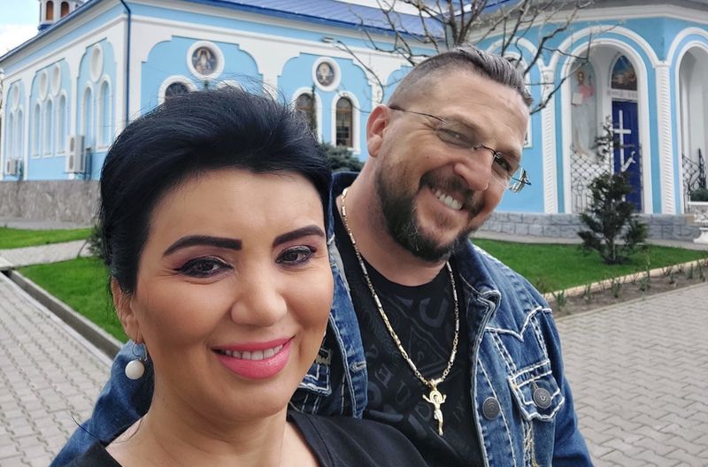 Adriana Bahmuțeanu și George Restivan
