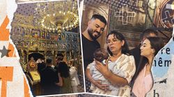 Surpriză de proporții la botezul fiului lui Jador! Cine au fost, de fapt, nașii micuțului Avraam: „Exemplu pe măsură de familie binecuvântată”