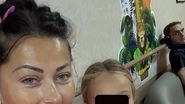 Gabriela Cristea și fiica ei, Victoria
