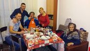 Cornel Galeș, Ileana Ciuculete alături de fiii și mama ei