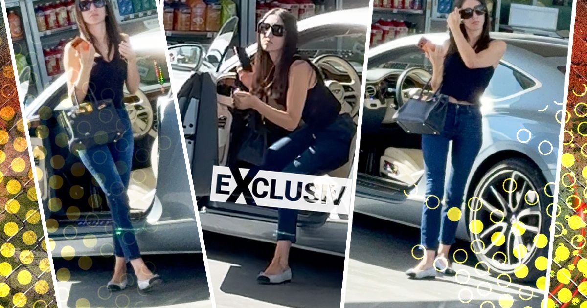 Fata mea e o regină, toți se uită și se-nchină! Fata lui Gigi Becali a dat o demonstrație de lux și opulență chiar în benzinărie. S-a afișat cu zeci de mii de euro pe o singură mână | EXCLUSIV