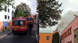 Incendiu la o școală din Cluj-Napoca! Peste 300 de elevi au fost evacuați de urgență