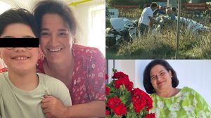 Anișoara, femeia moartă în Iași, și fiul ei