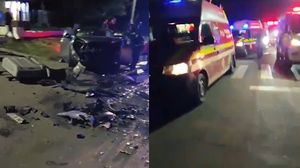 Accident rutier grav în Iași, după ce un un șofer în vârstă de 25 de ani s-a urcat la volan sub influența băuturilor alcoolice! În urma impactului șapte persoane au fost rănite