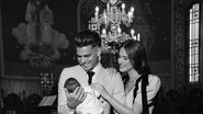Ianis și Elena Hagi alături de fiul lor