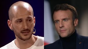 Antoni Lallican, Emmanuel Macron