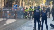 Imagini de la locul incidentului