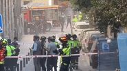 Imagini de la locul incidentului