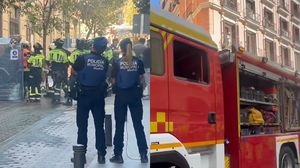 Imagini de la locul incidentului