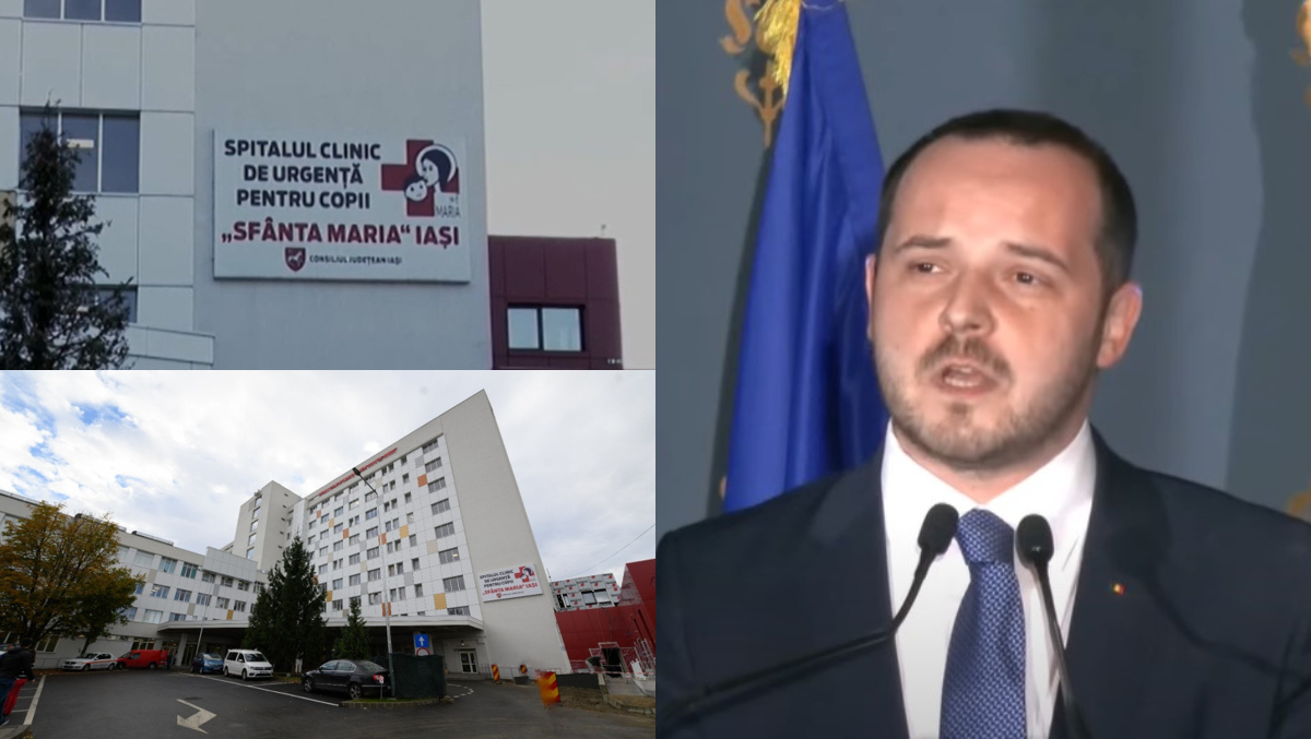 Continuă scandalul la Spitalul „Sfânta Maria” din Iași! Fosta directoare demisă a revenit în funcție, însă doar pentru câteva ore. Ministrul Sănătății, mesaj tranșant în urma situației halucinante: „Este noaptea minții ce s-a întâmplat acolo”