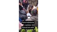 Imagine de la înmormântarea lui Iosif