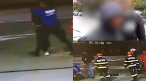 Imagini de la locul incidentului