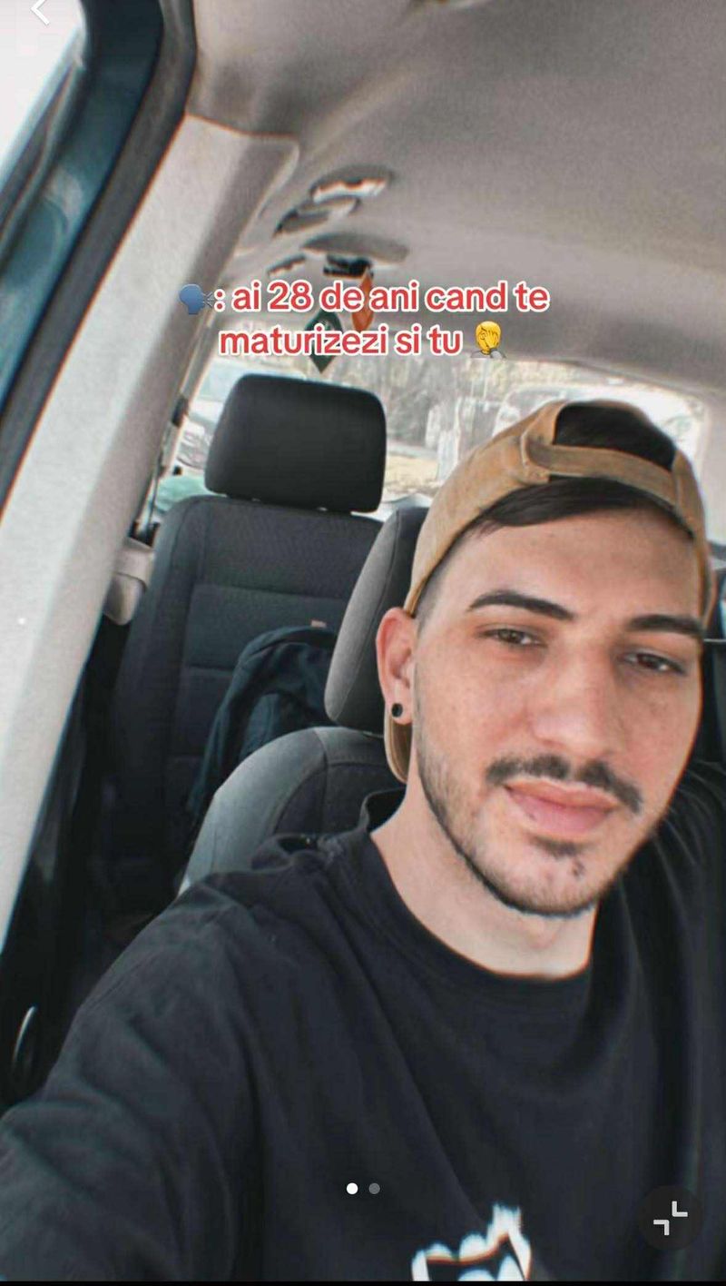 Octavian, șoferul mort în accident