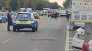 Imagini de la locul accidentului