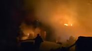 Imagini de la locul incendiului