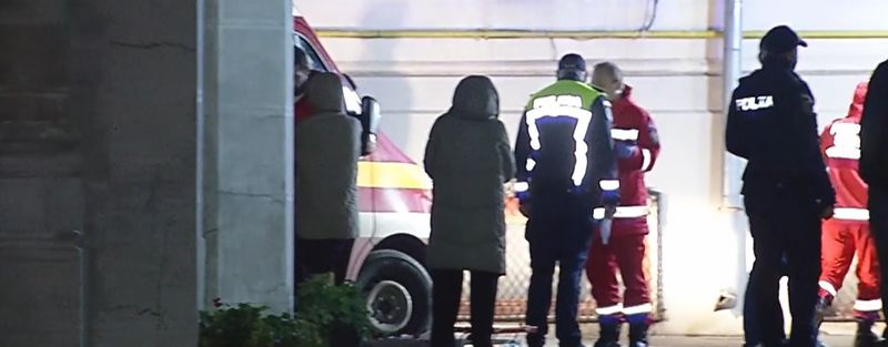 Imagini de la locul incidentului
